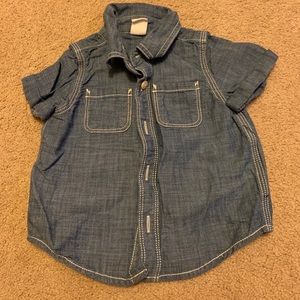 Gap 6-12 Denim shirt